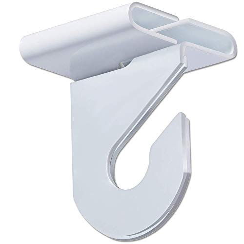 Pack of 50 Pairs High Strength Aluminum Two Piece Ceiling Hooks for