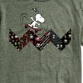 thumbnail image 3 of Peanuts - Snoopy Skating Pattern - Men's Short Sleeve Graphic T-Shirt, 3 of 6