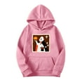 thumbnail image 1 of Sudadera con capucha de manga larga para mujer, informal, con capucha, para exteriores y chaquetas, ropa deportiva de moda para mujer, con capucha y ropa de invierno, sudadera con capucha de manga lar, 1 of 6