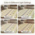 thumbnail image 7 of ODIKA 9'x12' Washable Area Rug Non-Shedding, Easy Care Olive Geometric Decorative Design Contemporary with Taupe Accents for Master Suite, California King, Under Bed, 7 of 7