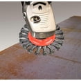thumbnail image 4 of Brosse à Roue en Fil Torsadé de 4 Pouces, Fil pour Moulins, 5/8 Pieds-11 UNC, Max RPM 12,500, 4 of 5