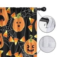 thumbnail image 4 of Blackout Kids Curtains,Pumpkin Candy Halloween Pattern Childrens Insulated Curtains Set Of 2,Bedroom Essentials,Toddler Room Decor 42x63in(106x160cm), 4 of 5