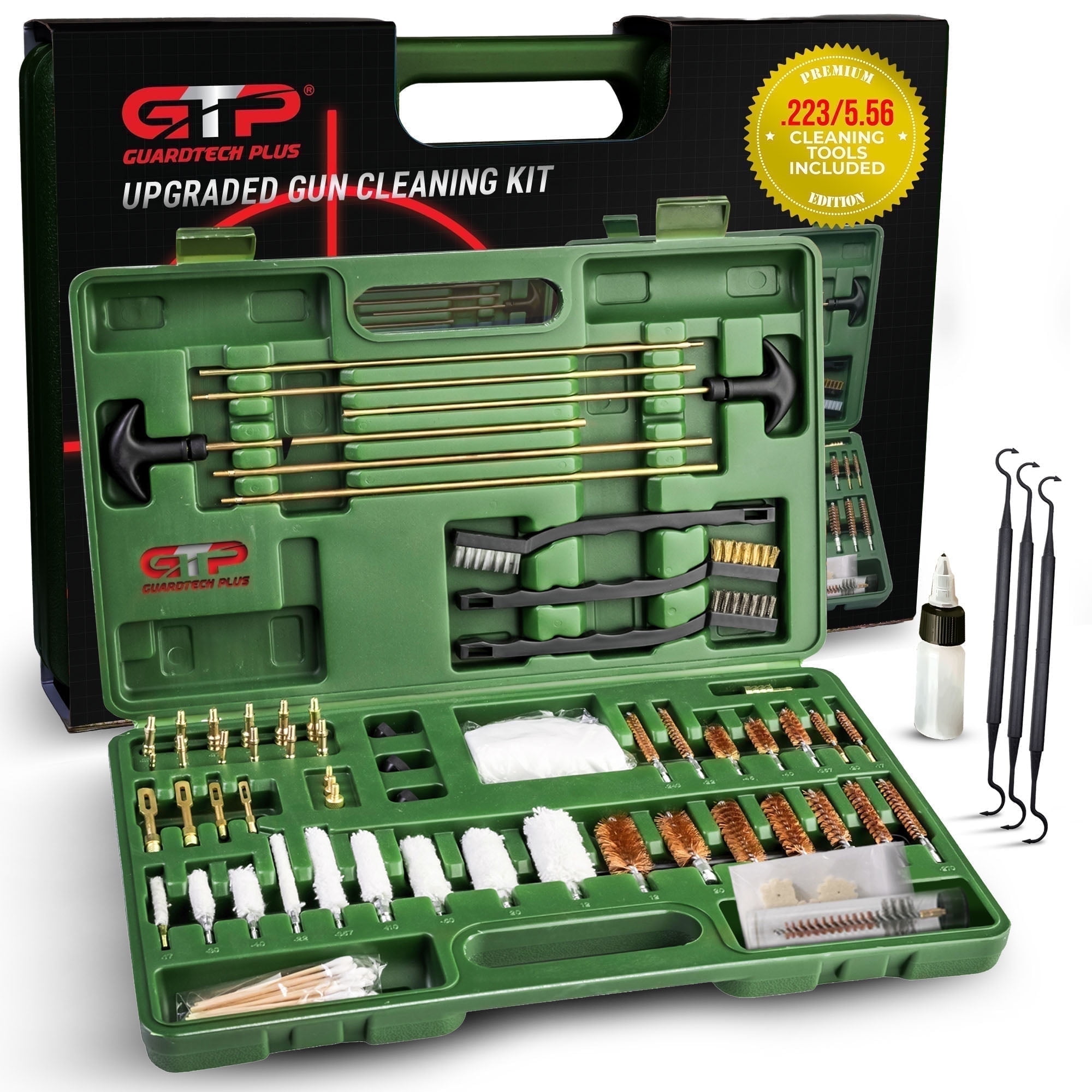 Mossy Oak Gun Cleaning Kit - 90pc - Rifle, Shotgun, Handgun