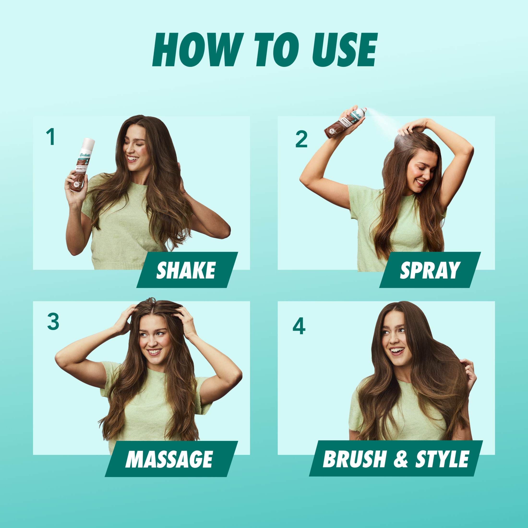 Batiste Dry Shampoo for Brunette Hair photo 8