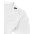 thumbnail image 3 of Ma Croix Mens Short Sleeve Raglan Longline Hip Hop Tee Crew Neck Curved Hem T Shirt, 3 of 5