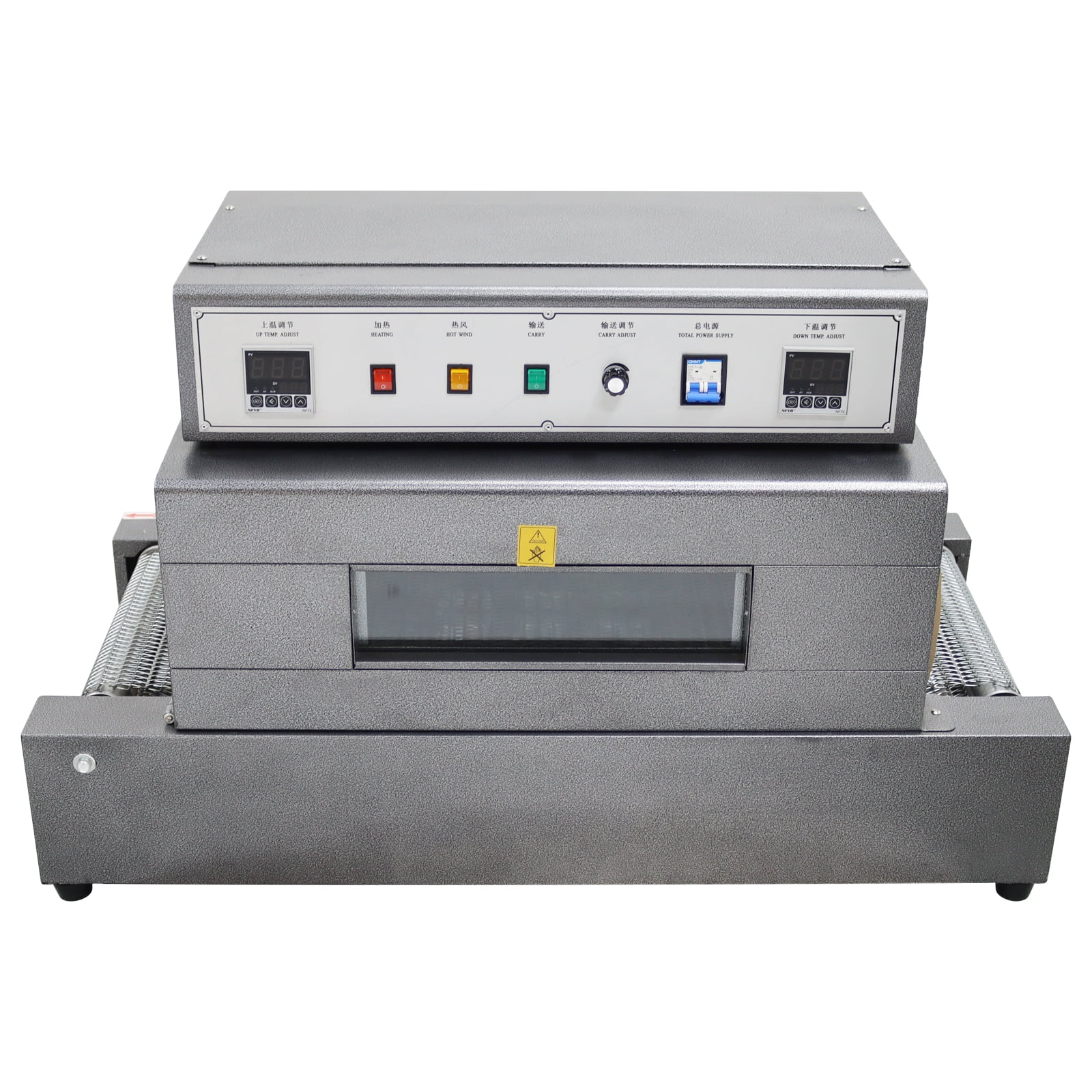 Visible Heat Shrink Wrap Machine Net Transmitted Heat Shrink Machine Tunnel Packaging Machine 220V