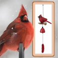 thumbnail image 3 of Cardinal Bird Wind Chime, Cardinal Gifts for Glory Gift, 3 of 5