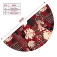 thumbnail image 3 of Lsque African Women A Print Christmas Tree Skirt, Tree Skirt with Ties or Velcro, Perfect for Holiday Decorations, Halloween, and New Year-36", 3 of 7