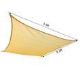 thumbnail image 3 of Outsunny 9.8' Square Shade Sails, 3 of 7