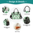 thumbnail image 3 of FORMRS Insulated Lunch Bag Unisex Large Capacity with Shoulder Strap, Cactus Pattern, 3 of 6