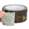 thumbnail image 4 of Unique Bargains Ruban Camouflage 2 Pieds x 11 Yards, Ruban Protecteur Auto-Adhésif Imperméable, Camouflage Foncé, 4 of 5