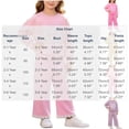 thumbnail image 2 of VIPOIN Girls 2 Piece Outfit Set, Butterfly Patch Crewneck Sweatshirt & Wide Leg Jeans, Cute Clothing Set, 2 of 7
