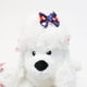 thumbnail image 5 of 6 lazos patrióticos para el pelo de perro para el 4 de julio, lazos para el pelo con diamantes de imitación y bandas de goma, accesorios para el pelo de mascotas, color blanco, azul, rojo,, 5 of 8