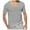 Grey, variant on Big and Tall Shirts for Men Summer Thin V Neck Solid Color Sweater Summer Short Sleeve Knit T Shirt Top Mens Set Workout Shirts Stretchy for Men Shirt Mens Medium T V Neck 3xlt Big 2XL