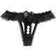 thumbnail image 1 of Braguitas de encaje de cintura baja para mujer - Ropa interior sexy lisa con silueta recta - Mezcla de poliéster, talla única, comodidad para todas las estaciones, 1 of 2