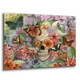thumbnail image 2 of Epic Art 'Butterfly Botaniskull' by Fusion Idol Arts, Acrylic Glass Wall Art, 36"x24", 2 of 8