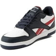 thumbnail image 5 of Heelys Youth Kids BB4500 Low Wheels Skate Sneaker Shoes White/Navy/Red, 13 Little Kid, 13, 5 of 8