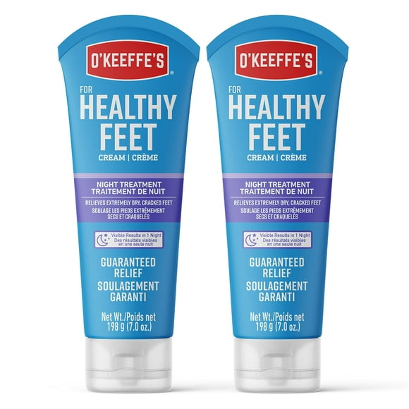 O'Keeffe's Crème de Nuit pour les Mains, Lot de 2, Blanc, 14 Onces