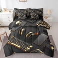 thumbnail image 1 of Pc Gamer Queen Size Comforter Set - Bedding Set Queen 7 Pieces,Gaming Keyboard Headset Mouse Bed in a Bag The Game Controller Bed Set with Comforter,Sheets,Pillowcases & Shams, 1 of 5