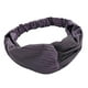 thumbnail image 5 of Diadema elástica Hugo Boho Knot Gris para mujer, 5 of 7
