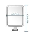 XUANYOUNG Make Up Mirror Fogless Shower With Squeegee Antifog