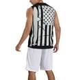 thumbnail image 2 of Sikiie Submarine Vintage Flag Basketball Jersey Reversible Men's Mesh Athletic Sports Shirts Training Practice S-4XLXX-Large, 2 of 6