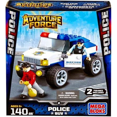 Mega Bloks Adventure Force Police Suv