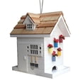 thumbnail image 1 of Home Bazaar HB-9504FWS Potting Shed Bird Feeder - White, 1 of 3