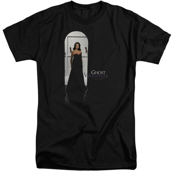 Ghost Whisperer Doorway Adult Tall T-Shirt Black