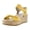 Amber Yellow Suede, variant on Darla Women's Sandals Rose Violet Pink Leather and Suede Size 11 M
