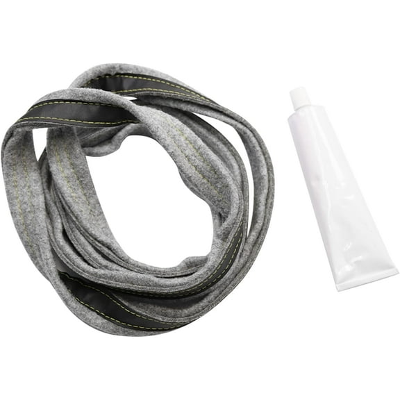 Whole Parts Dryer Drum Felt Seal Gasket, Including Adhesive, Part# 280140 - Replacement & Compatible with Some Maytag, Kenmore and Whirlpool Dryers