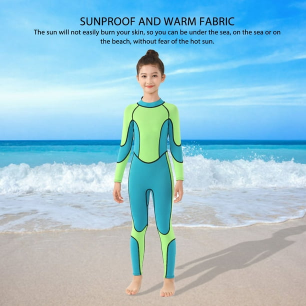Traje De Neopreno Para Ninos 2 5 Mm Manga Larga Calido Proteccion UV Patron De Pulpo Traje De Bano De Cuerpo Completo Para Ninos Pequenos Para Nadar Bucear Surfear Walmart en linea