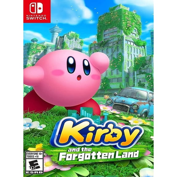 Kirby and the Forgotten Land Nintendo Switch Game Cards Everyone 10 