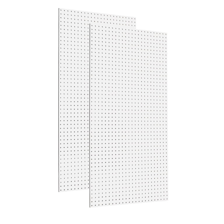 Triton Products Pegboards, White, 48 In. H x 24 In. W, 2-Pack photo 1