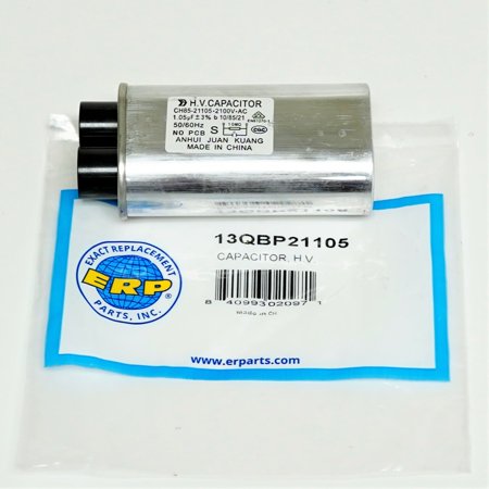 

ERP 13QBP21105 13QBP21105 Microwave Capacitor 1.05 mfd uf 2100 Hi Voltage VAC