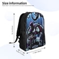 thumbnail image 4 of Goofa The Nightmare Before Christmas Pattern Large Capacity Backpack – Padded Laptop Compartment, Ergonomic Design for School, Work, Travel, and Outdoor Activities, 4 of 8