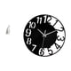 thumbnail image 5 of Escultura de pingüino,Escultura de pingüino,decoración nórdica para el hogar,Reloj de pared grande,Reloj de pared acrílico silencioso y moderno,Reloj de pared grande para, 5 of 8
