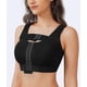 thumbnail image 2 of Front Closure Compression Wireless Everyday Bra for Women Post Surgery Posture with Breast Support Band, 2 of 5