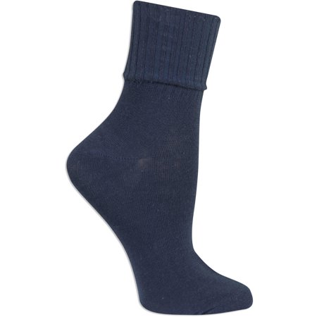 No Boundaries Womens Turn Cuff Socks 3 Pair - Walmart.com