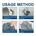 thumbnail image 3 of Fiudx Pegamento para Reparación de Metales, Soldadura de Grietas y Porosidades a Alta Temperatura, Fuerte Adhesión para Fundición de Metales, Versátil para Reparaciones, Tamaño de 50/100 Ml, Incluye, 3 of 7