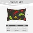thumbnail image 6 of Fotbe Chili2 Pillow Cases - Envelope Closure - Luxury, Extra Soft, Cooling Pillow Covers - Wrinkle, Fade, Stain Resistant-16"x24", 6 of 9