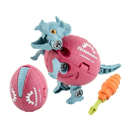 

TMOYZQ Christmas Toys for Baby Girls Boys DIY Deformation Assembling And Assembling Dinosaur Children s Toys Christmas Gift for Toddler on Clearance