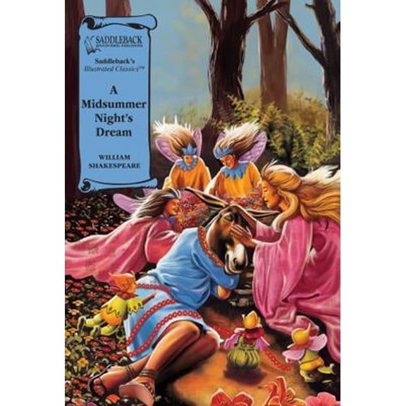 Pre-Owned A Midsummer Night's Dream Graphic Novel (Saddleback's Illustrated Classics) (Paperback) 1562549227 9781562549220