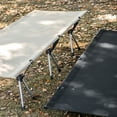 thumbnail image 4 of Cama Cama para dormir plegable portátil ultraligera para exteriores, cama para descanso del mediodía para oficina, varilla de aleación de aluminio, tela Oxford, cama para dormir para acampar y se, 4 of 8