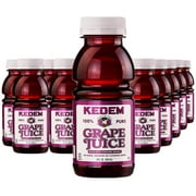 Kedem Concord Grape Juice, 8oz Plastic Bottle 24 Pack