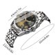 thumbnail image 3 of Reloj para hombre, resistente al agua, informal, con luz nocturna, de cuarzo y aleación, 3 of 6