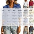 thumbnail image 4 of TGSLY Women's Collared Linen T-Shirts Lightweight Soft Half Snap Button Down Golf Tops Relaxed Dressy Half Sleeve Solid Color Classic Blouses M, 4 of 9