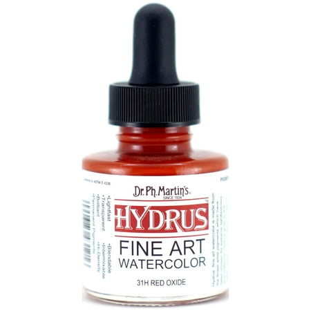UPC: 0090385431216 | Dr. Ph. Martin s Hydrus Fine Art Watercolor  1.0 oz  Red Oxide (31H)