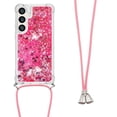 thumbnail image 1 of Funda FOXDOCK para Samsung Galaxy S26 Plus con Cuerda Ajustable, Brillo Líquido, Protección Antigolpes y Lente – Ideal para Regalo, 1 of 6