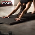 thumbnail image 6 of CAP Barbell All Purpose Folding Exercise Training & Gymnastics Balance Mat 10' x 4' x 3" Thick, Black, 6 of 8